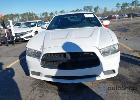 2014 Dodge Charger Police z USA, uszkodzony, nr VIN 2C3CDXAT5EH348712